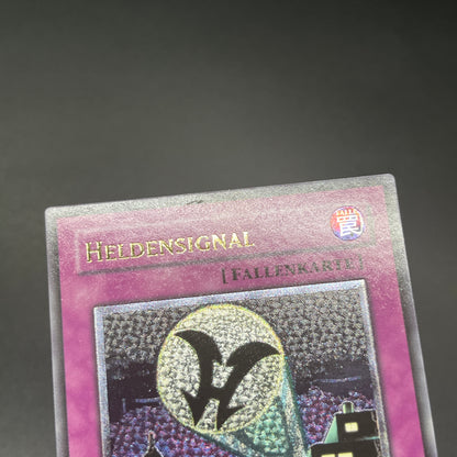 遊戯王　ヒーロー・シグナル/レリーフ/ドイツ語/1st/EU版