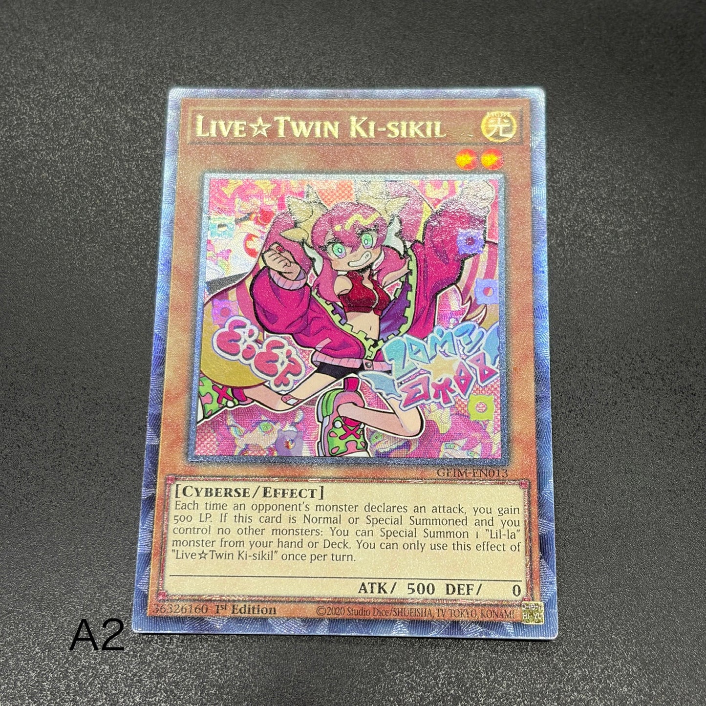 遊戯王　Ｌｉｖｅ☆Ｔｗｉｎ キスキル/コレクターズレア/英語/1st/北米版