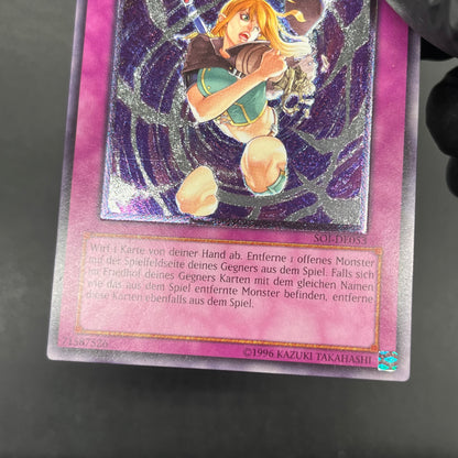 遊戯王　因果切断/レリーフ/ドイツ語/EU版