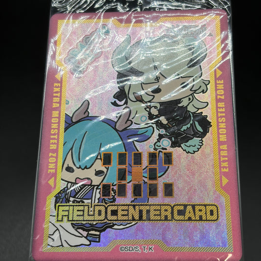 遊戯王　フィールドセンターカード　ドラゴンメイド/レリーフ/英語/EU版