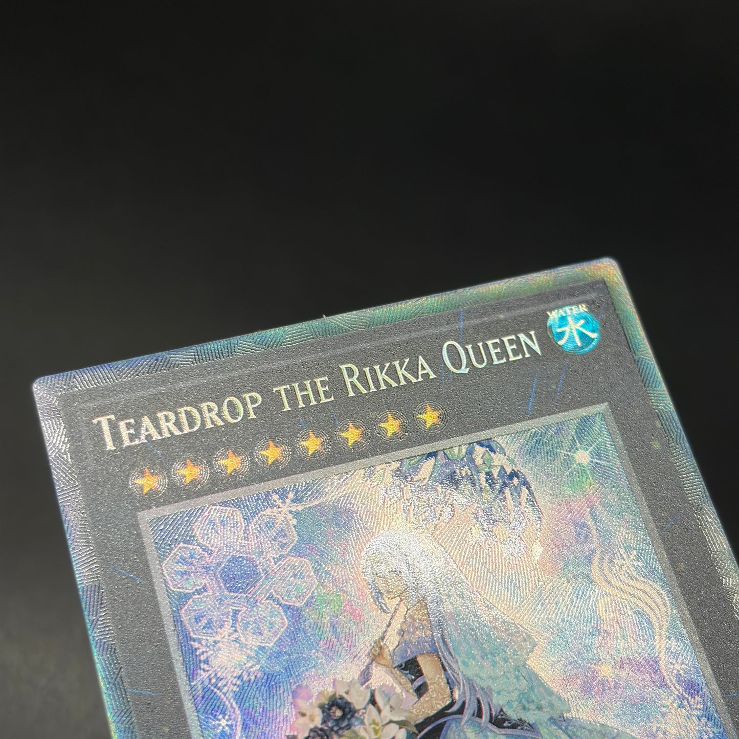 遊戯王　六花聖ティアドロップ/コレクターズレア/英語/1st/EU版