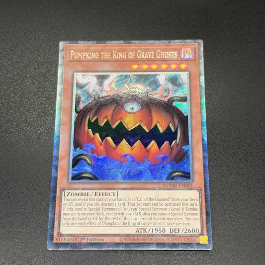 遊戯王　Pumpking the King of Grave Ghosts/コレクターズ/英語/1st/EU版
