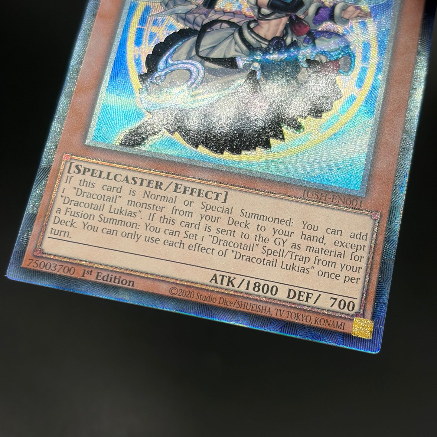 遊戯王　星辰槍手ルキアス/コレクターズ/英語/1st/EU版