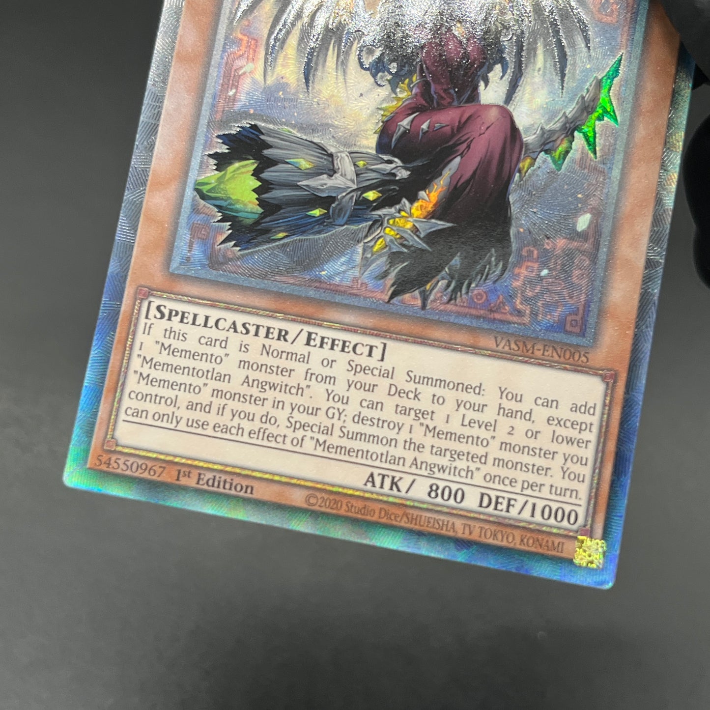 遊戯王　メメント・エンウィッチ/コレクターズレア/英語/1st/EU