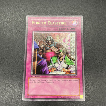 遊戯王　強引な安全協定/レリーフ/英語/1st/北米版