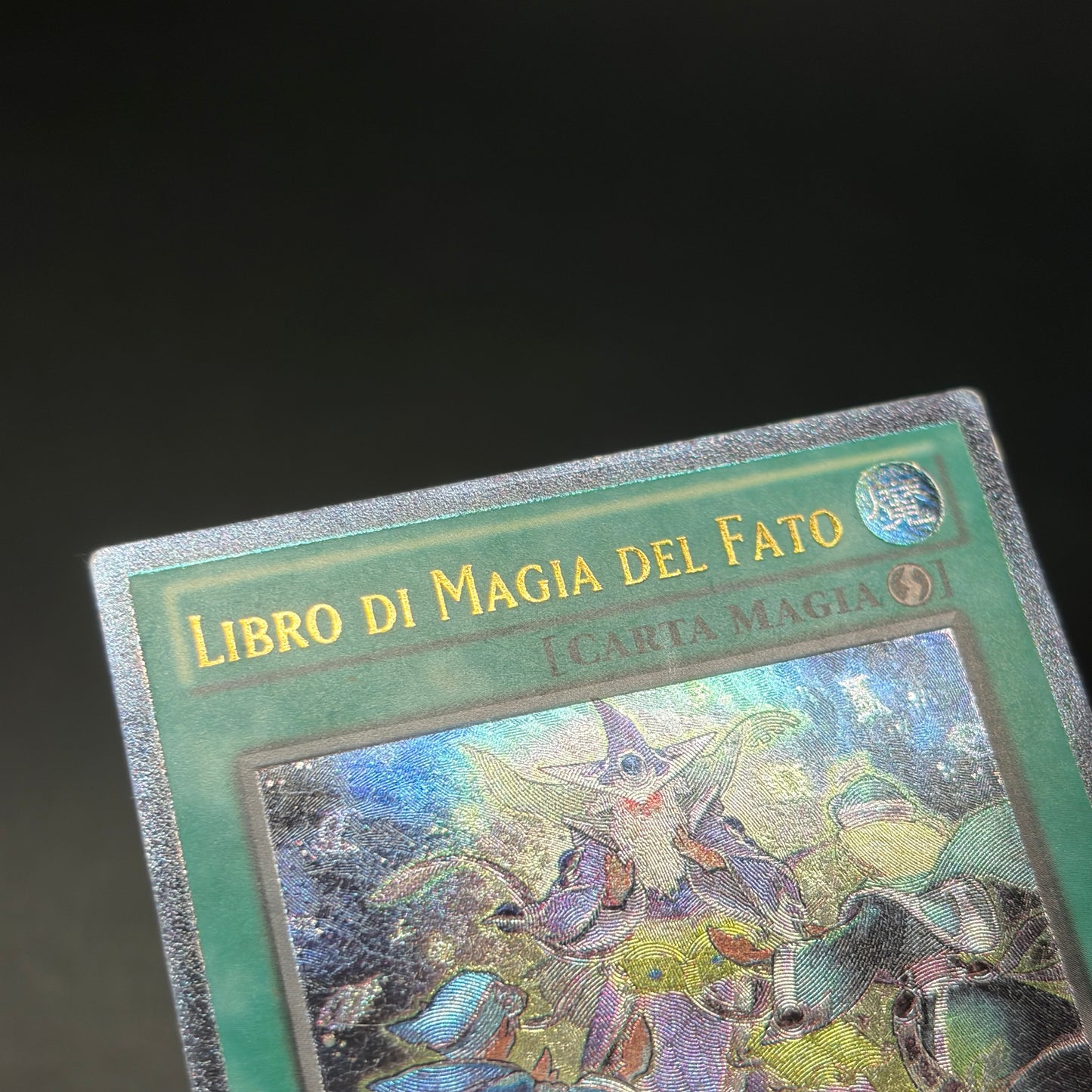 遊戯王　ゲーテの魔導書/レリーフ/イタリア/EU版