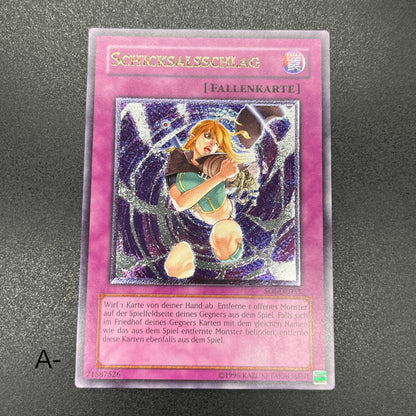 遊戯王　因果切断/レリーフ/ドイツ語/EU版