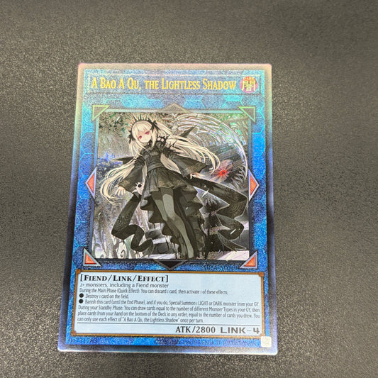 遊戯王　光なき影 ア＝バオ・ア・クゥー/レリーフ/英語/泰亜版