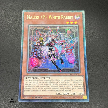 遊戯王　Ｍ∀ＬＩＣＥ＜Ｐ＞Ｗｈｉｔｅ Ｒａｂｂｉｔ/コレクターズ/英語/1st/EU