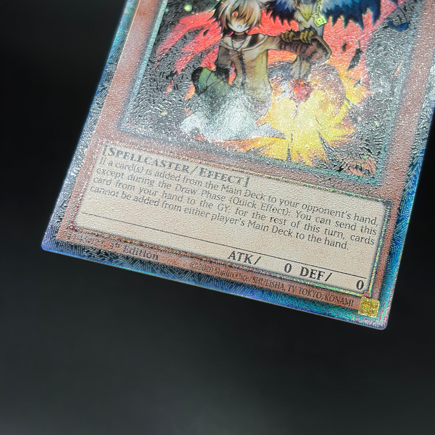 遊戯王　ドロール＆ロックバード/コレクターズ/英語/1st/EU版