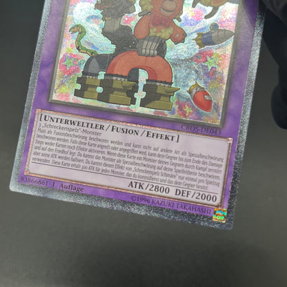 遊戯王　デストーイ・マッド・キマイラ/レリーフ/ドイツ語/1st/EU版