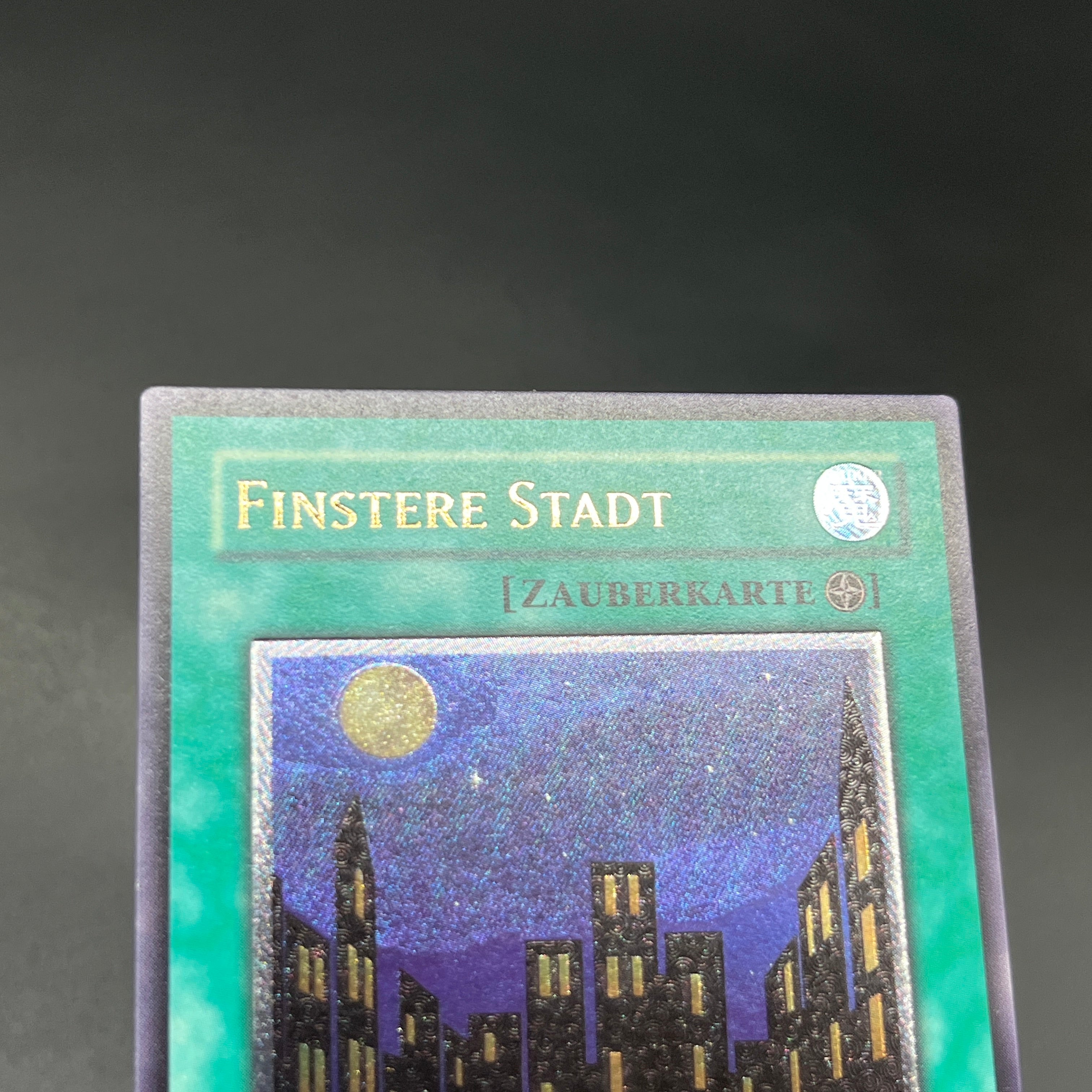 遊戯王 ダークシティ 英語 レリーフ 1st EU版