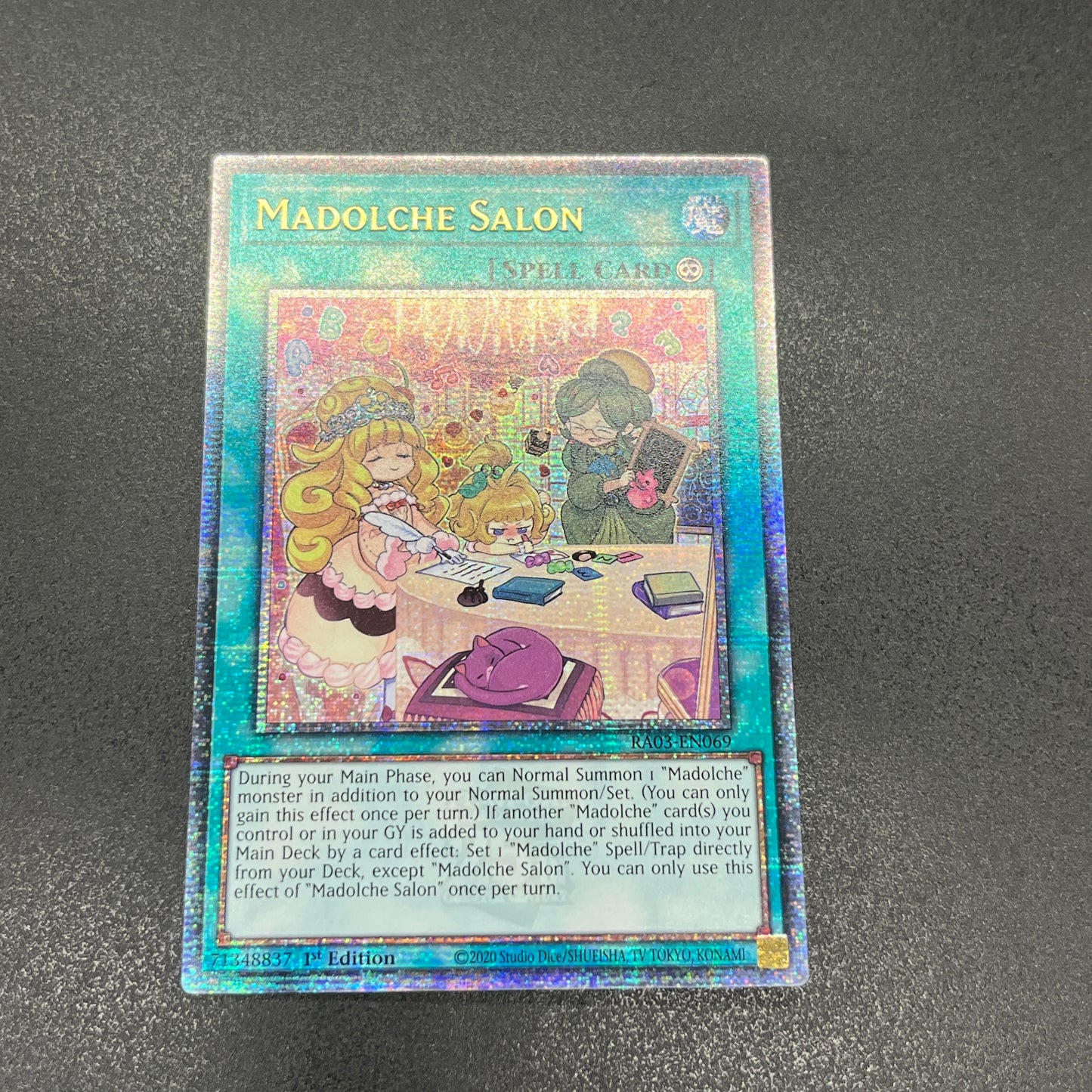 遊戯王　マドルチェ・サロン/クオシク/英語/1st/EU