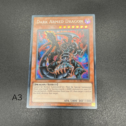 遊戯王　ダーク・アームド・ドラゴン/シークレット/英語/1st/EU版