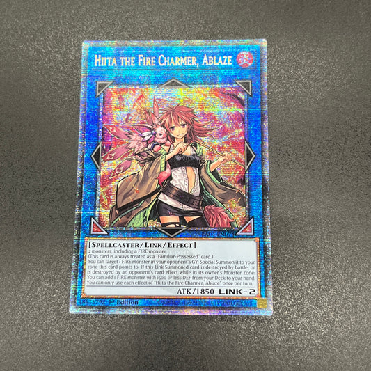 遊戯王　灼熱の火霊使いヒータ/クオシク/英語/1st/EU
