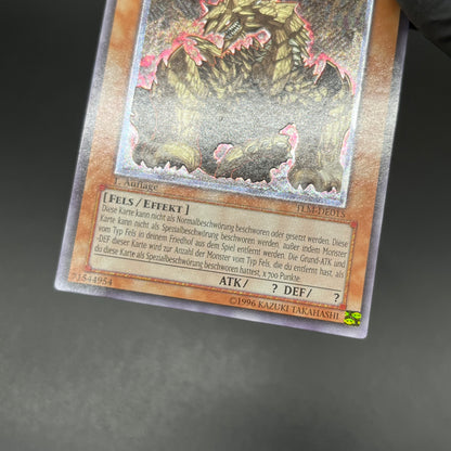 遊戯王　メガロック・ドラゴン/レリーフ/ドイツ/1st/EU版