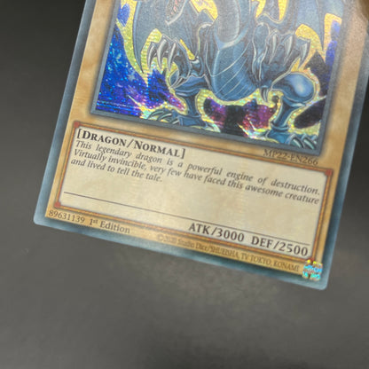 遊戯王　青眼の白龍/シークレット/英語/1st/EU版