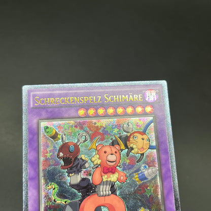 遊戯王　デストーイ・マッド・キマイラ/レリーフ/ドイツ語/1st/EU版