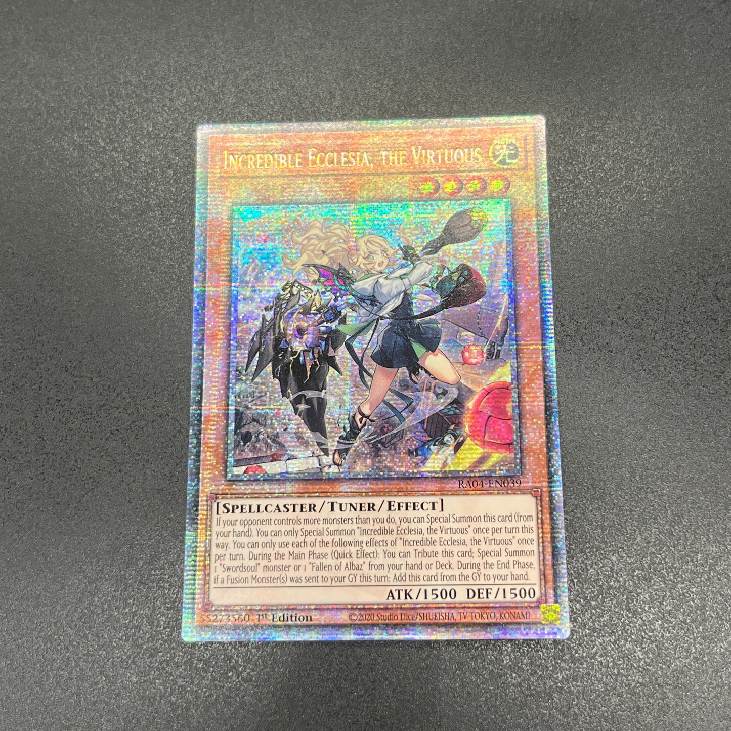 遊戯王　白の聖女エクレシア/クオシク/英語/1st/EU版