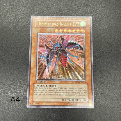 遊戯王　アルティメット・インセクトＬＶ７/レリーフ/ドイツ語/1st/EU版