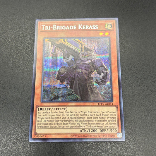 遊戯王　鉄獣戦線 ケラス/シークレット/英語/泰亜版
