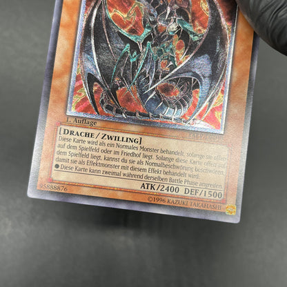 遊戯王　ヘルカイザー・ドラゴン/レリーフ/ドイツ/1st/EU版