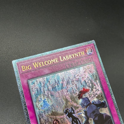 遊戯王　ビッグウェルカム・ラビュリンス/レリーフ/英語/EU版