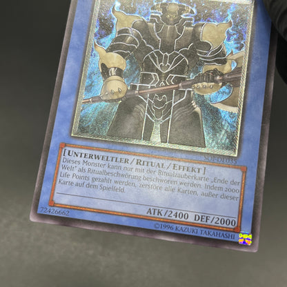 遊戯王　終焉の王デミス/レリーフ/ドイツ語/EU版