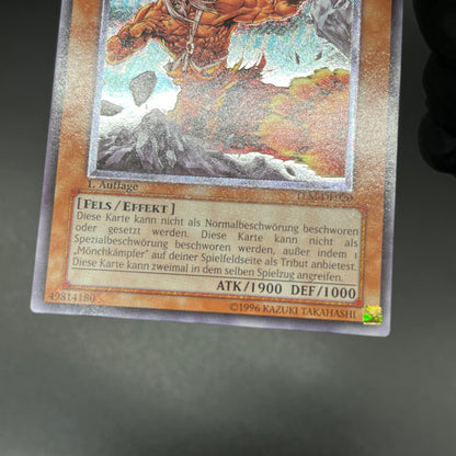 遊戯王　マスターモンク/レリーフ/ドイツ語/1st/EU版