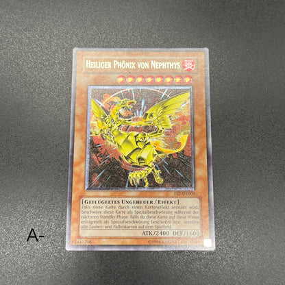 遊戯王　ネフティスの鳳凰神/レリーフ/ドイツ/EU版