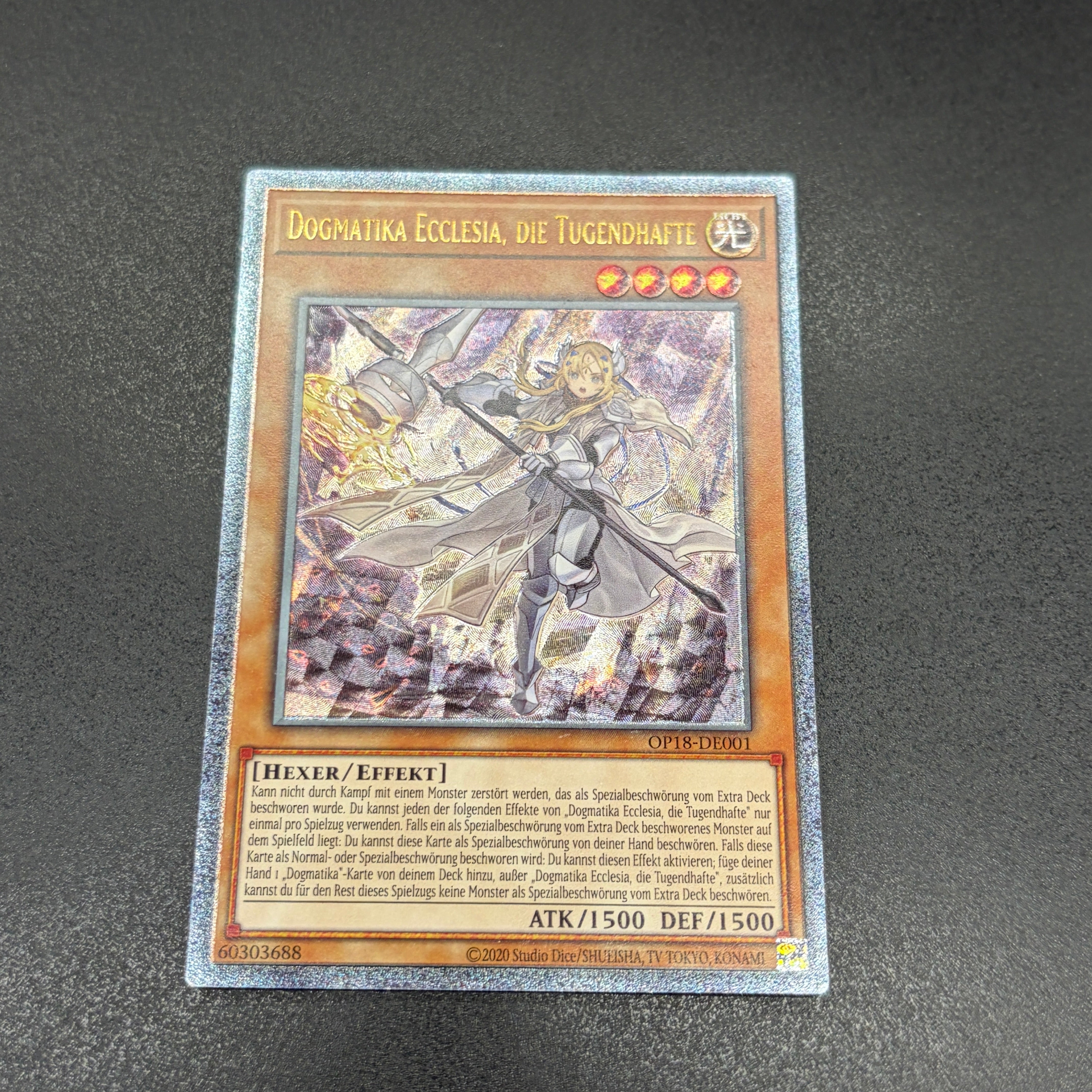 遊戯王　教導の聖女エクレシア　アルティメットレア　レリーフ　英語 遊戯王 教導の聖女エクレシア/レリーフ/英語/EU版 – カードショップ