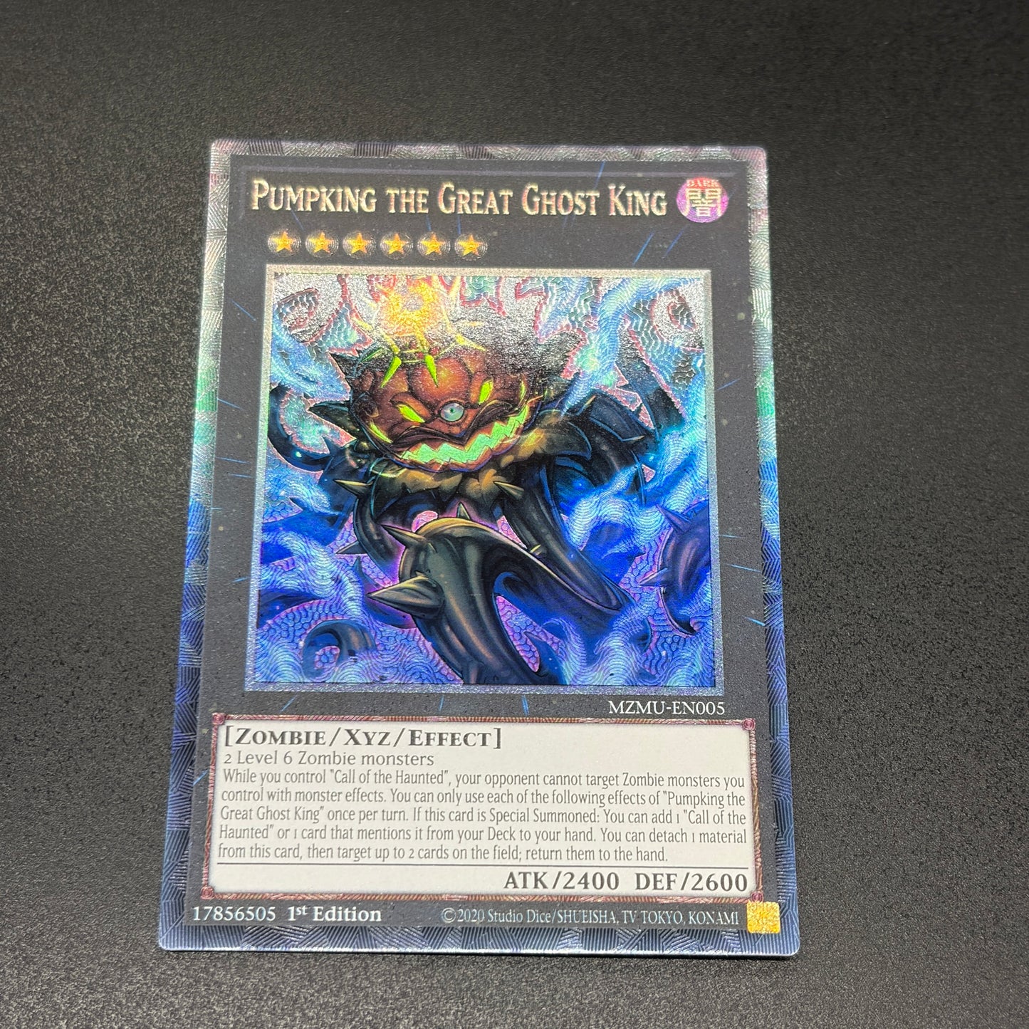 遊戯王　Pumpking the Great Ghost King/コレクターズ/英語/1st/EU版