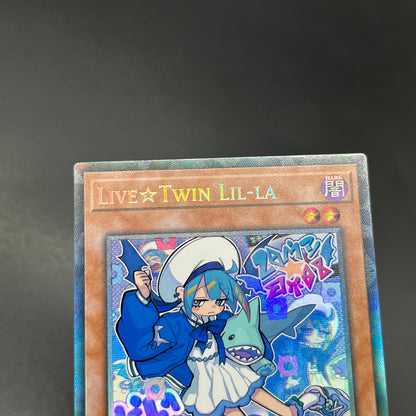 遊戯王　Ｌｉｖｅ☆Ｔｗｉｎ リィラ/コレクターズレア/英語/1st/EU版