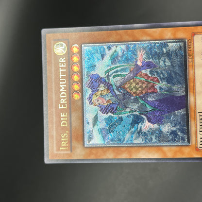 遊戯王　地母神アイリス/レリーフ/ドイツ語/EU版
