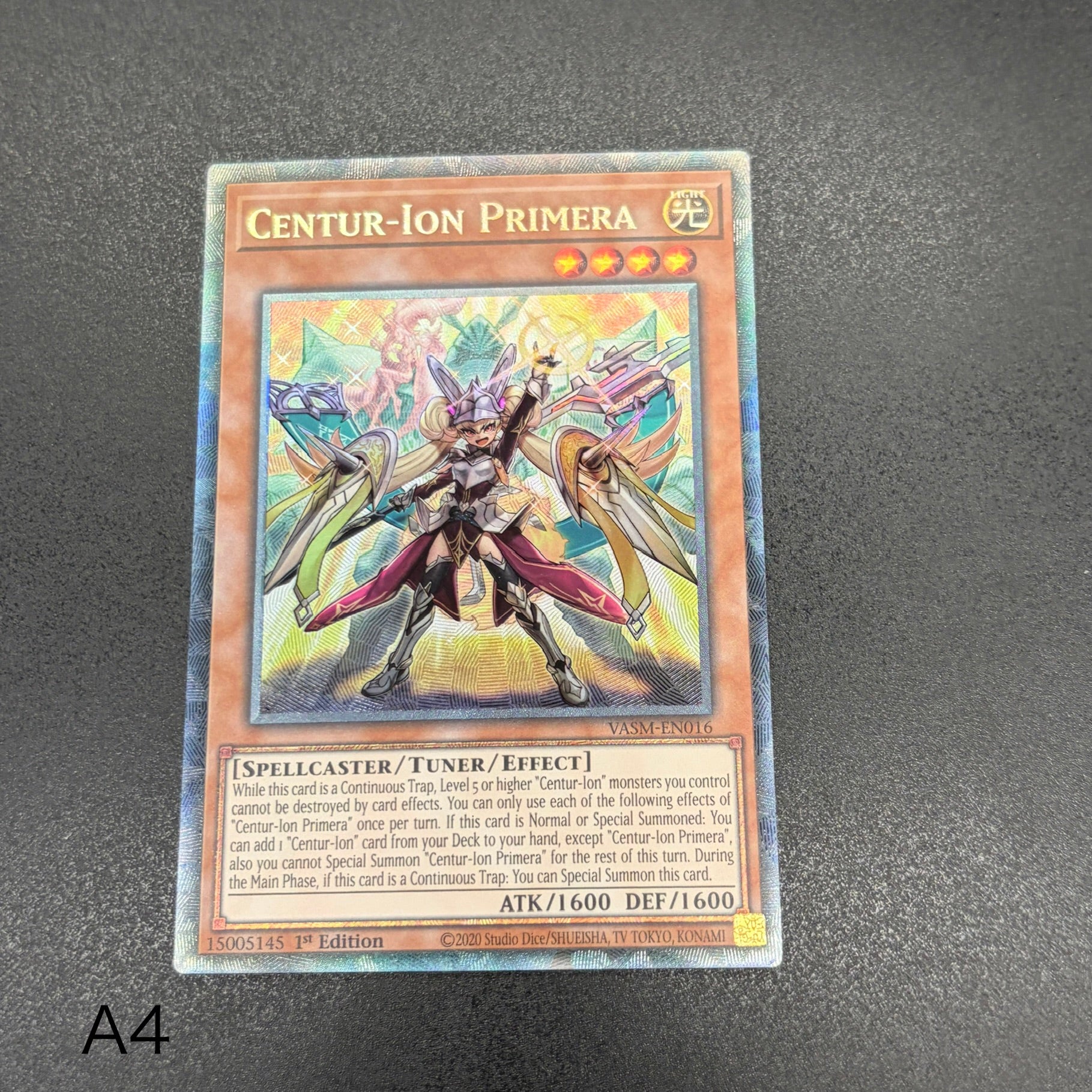 遊戯王 重騎士プリメラ/コレクターズレア/英語/1st/EU版 – カード