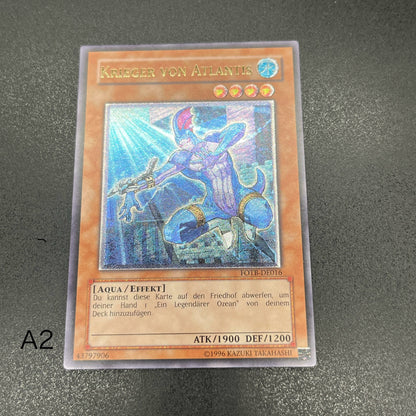 遊戯王　アトランティスの戦士/レリーフ/ドイツ語/EU版
