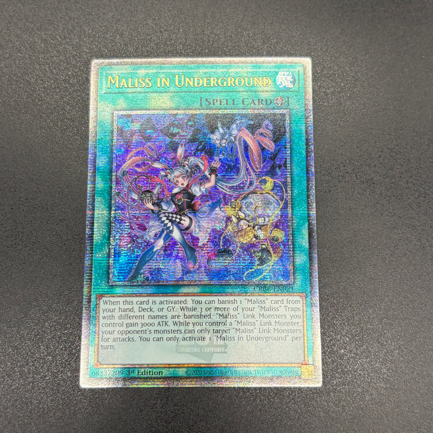 遊戯王　Ｍ∀ＬＩＣＥ ＩＮ ＵＮＤＥＲＧＲＯＵＮＤ/クオシク/英語/1st/EU版