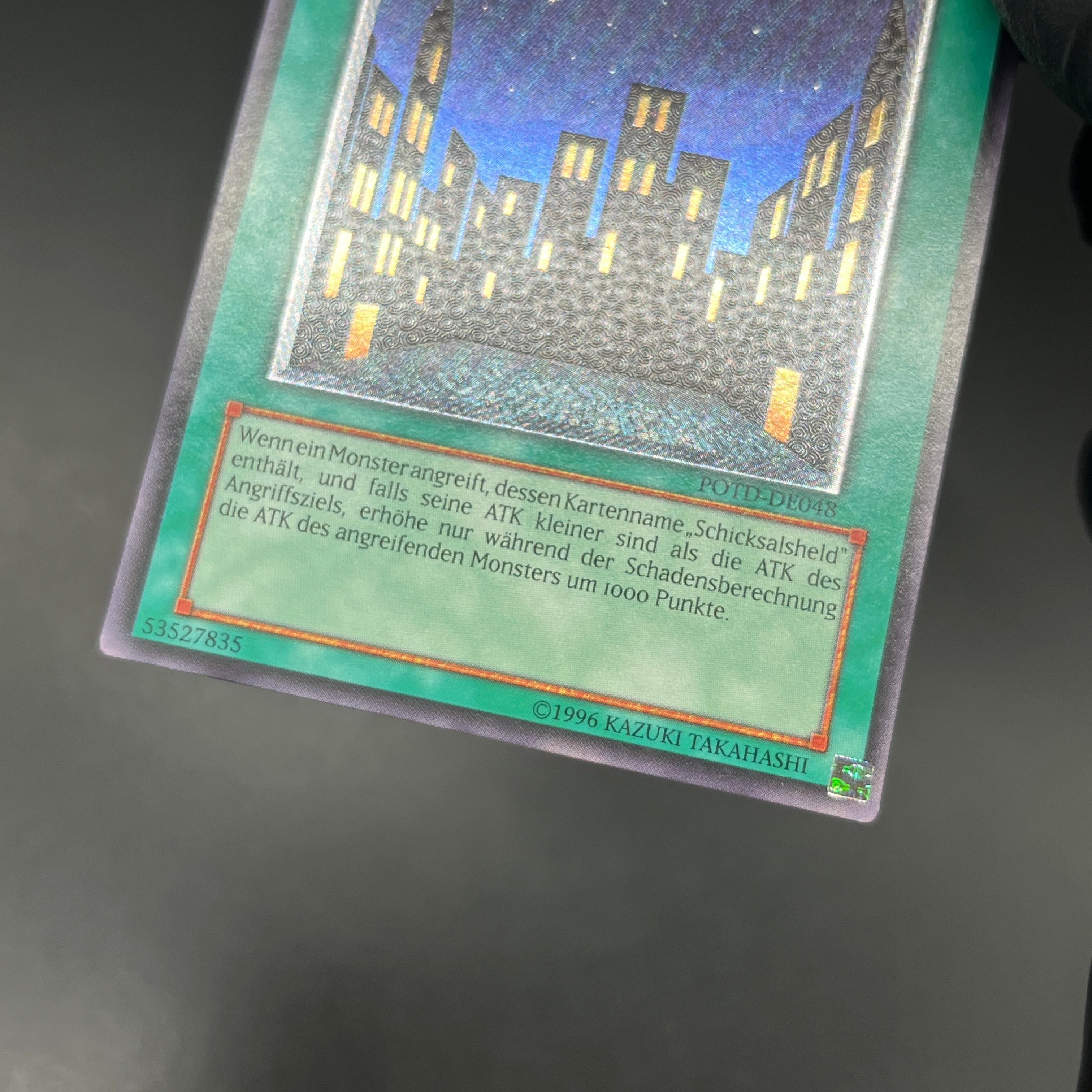 遊戯王 ダークシティ 英語 レリーフ 1st EU版 遊戯王 ダークシティ