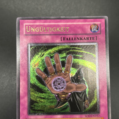 遊戯王　無効/レリーフ/ドイツ