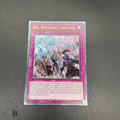 遊戯王　ビッグウェルカム・ラビュリンス/レリーフ/英語/EU版