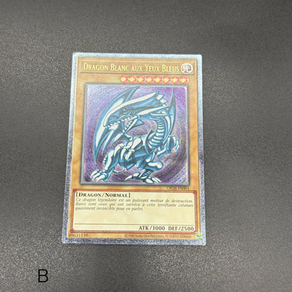 遊戯王　青眼の白龍/レリーフ/フランス語/EU版