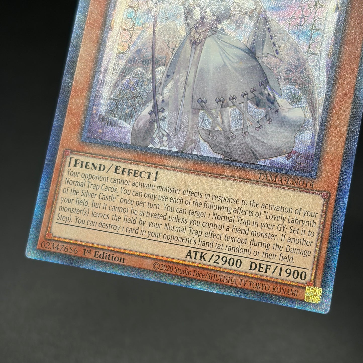 遊戯王　白銀の城のラビュリンス/コレクターズレア/英語/1st/北米版