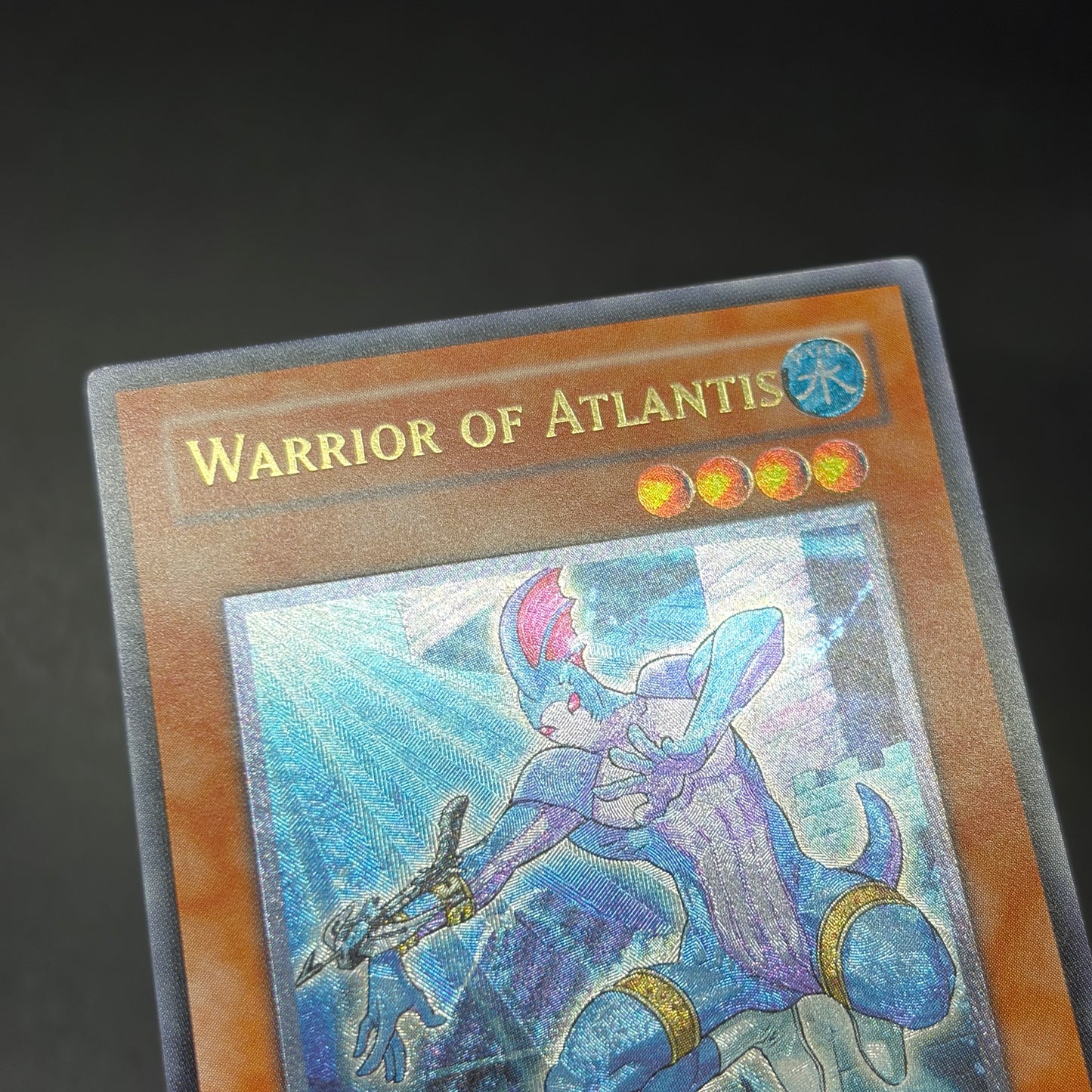 遊戯王　アトランティスの戦士/レリーフ/英語/1st/北米版