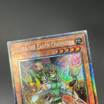 遊戯王　地霊媒師アウス/スターライト/英語/1st/EU版