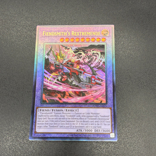 遊戯王　刻まれし魔レクストレメンデ/レリーフ/英語/泰亜版