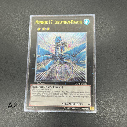 遊戯王　Ｎｏ.１７ リバイス・ドラゴン/レリーフ/ドイツ/1st/EU版