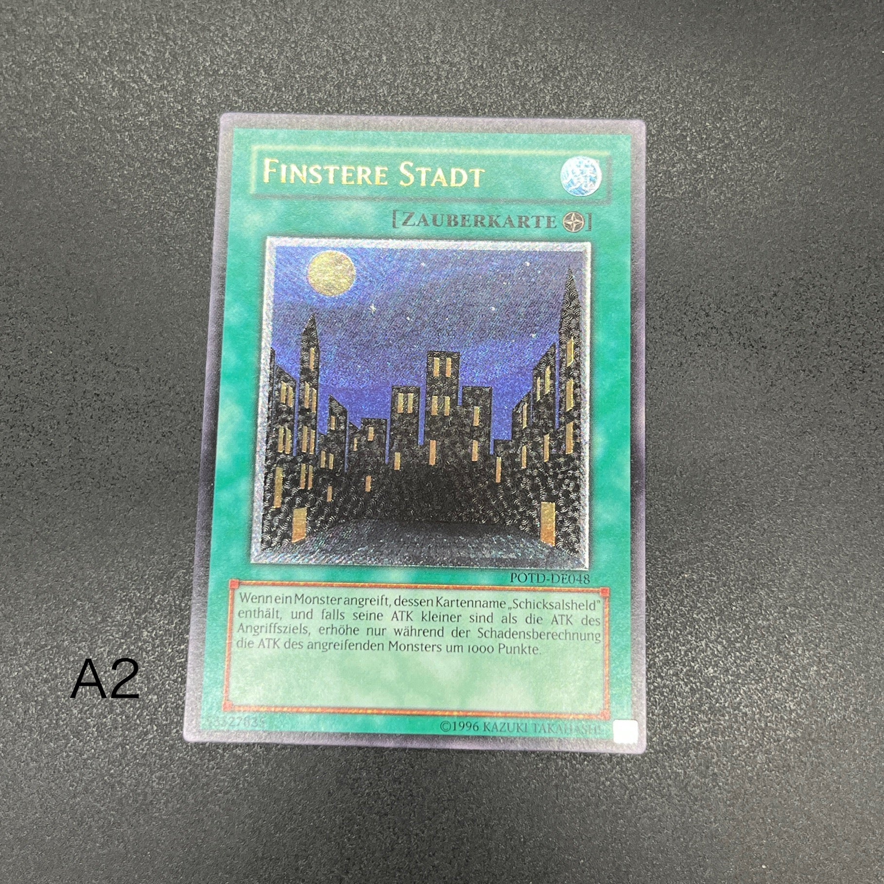 遊戯王 遊戯王 ダークシティ 英語 レリーフ 1st EU版 DB6F9531-3AD7-4AE4-83AE-