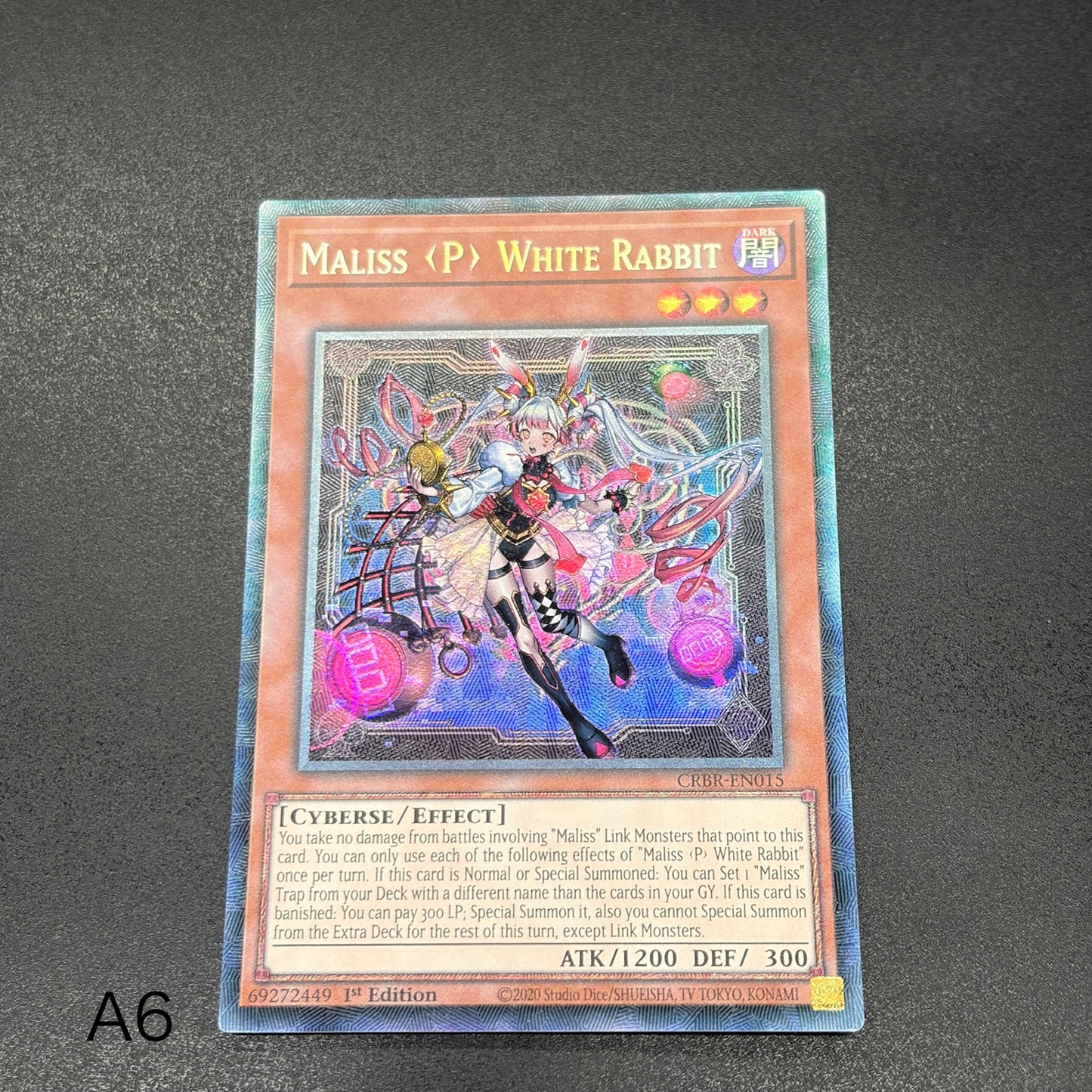 遊戯王　Ｍ∀ＬＩＣＥ＜Ｐ＞Ｗｈｉｔｅ Ｒａｂｂｉｔ/コレクターズ/英語/1st/EU