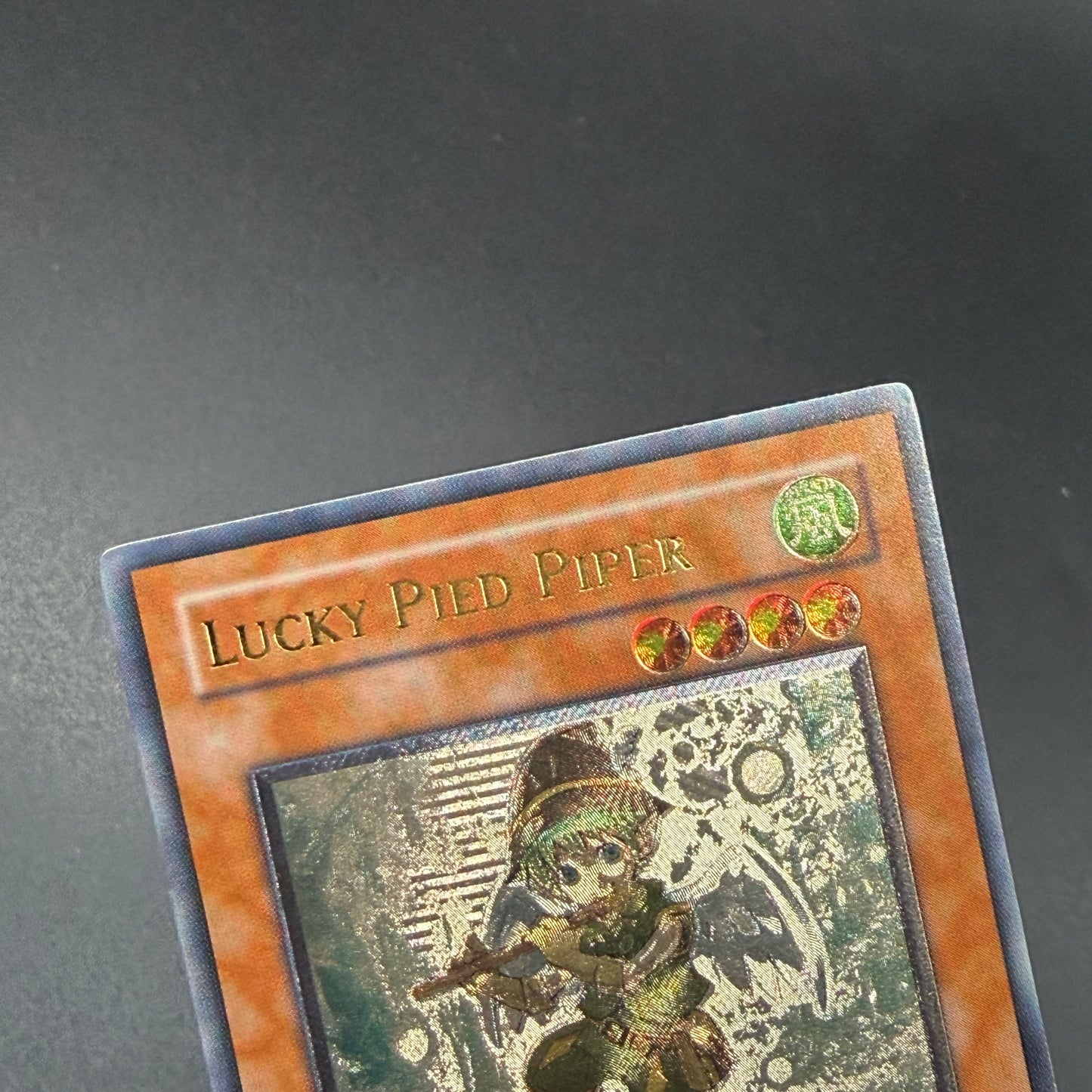 遊戯王　幸運の笛吹き/レリーフ/英語/1st/北米版