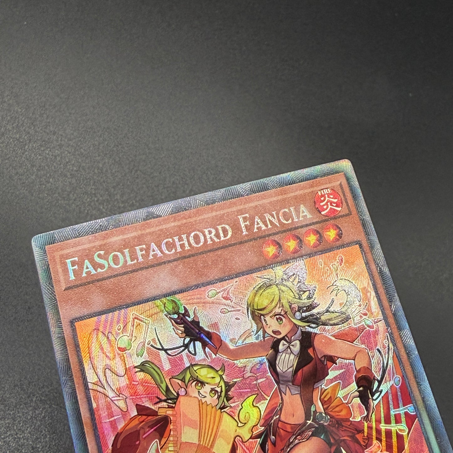 遊戯王　ファドレミコード・ファンシア/コレクターズ/英語/1st/EU版